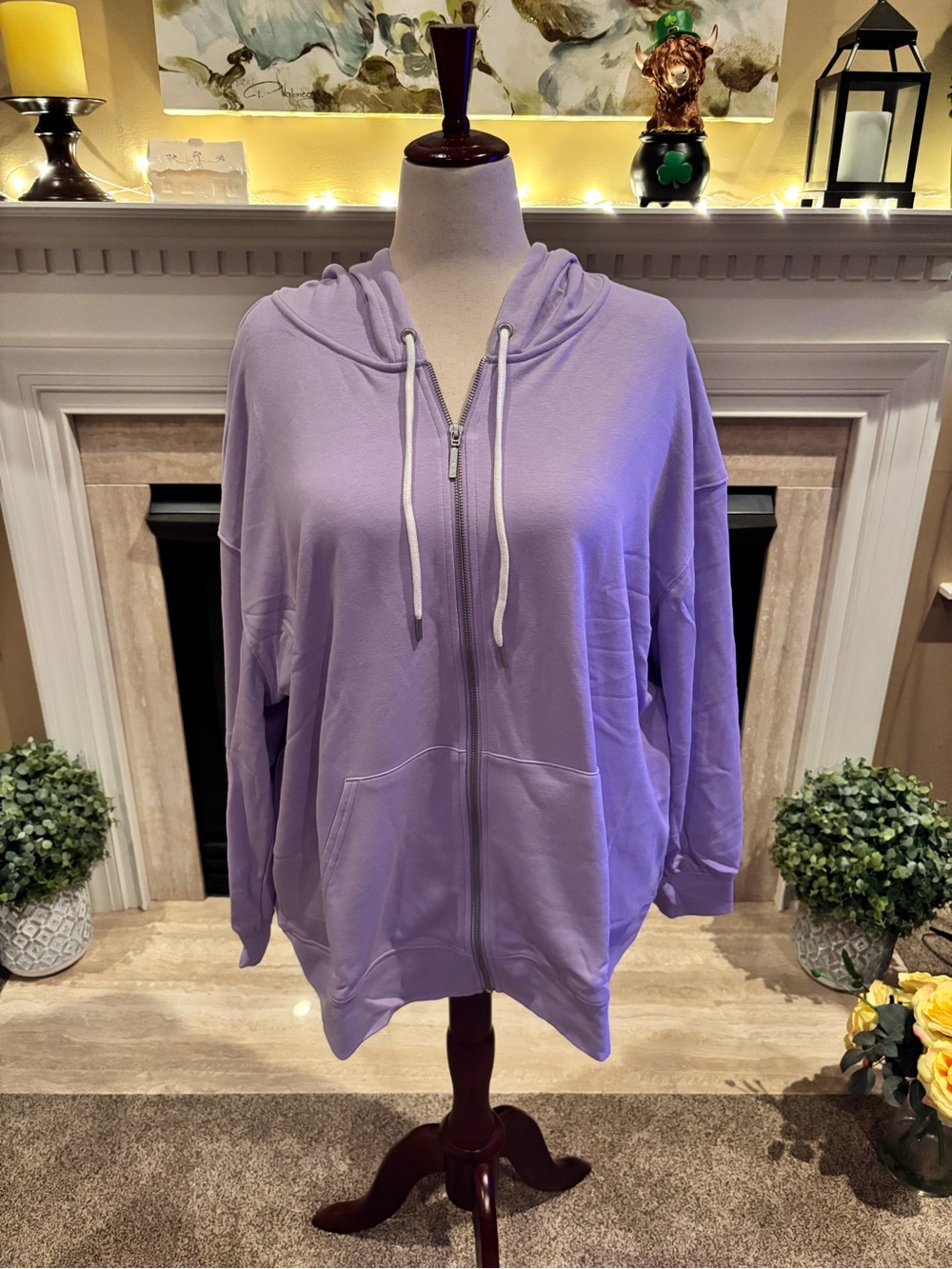 *NEW* LIVI For Lane Bryant - Cotton Blend Hoodie Full Zip - Size 26/28
